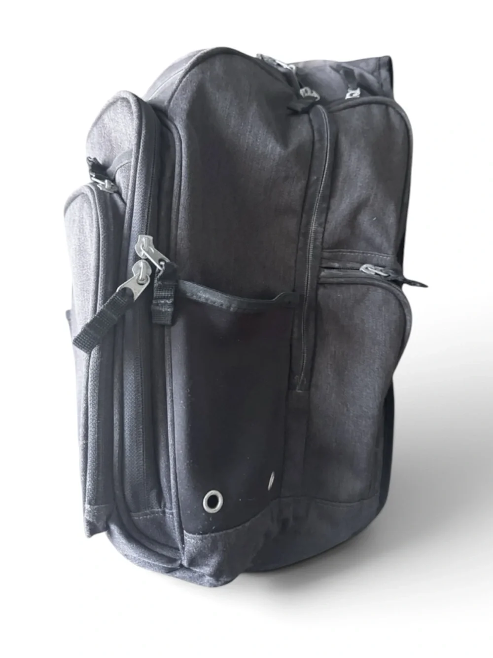 OGIO Graphite Gray Backpack Padded Fit 17” Laptop Travel Business School 19x12x8